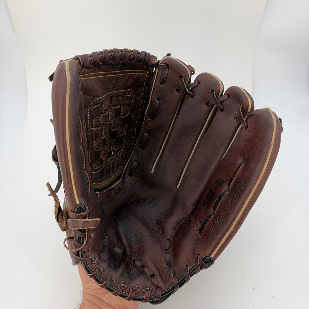 Spalding SC1-L Competition Series Baseball Glove Brown Oil Tan Leather RHT